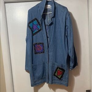 Vintage denim shirt size extra large